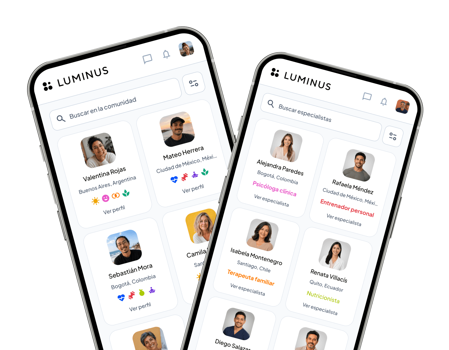 LUMINUS App Showcase