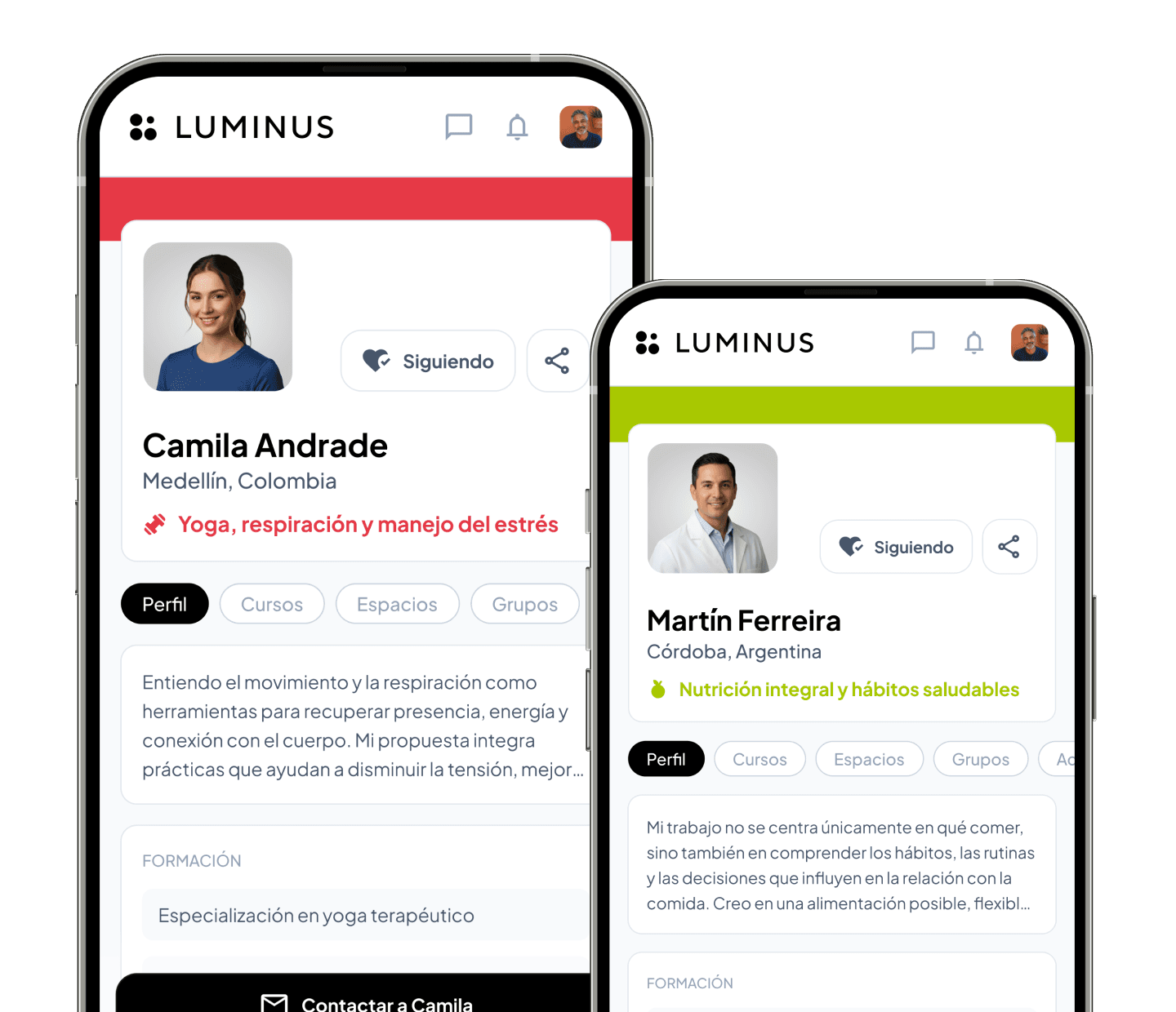 Red Profesional LUMINUS