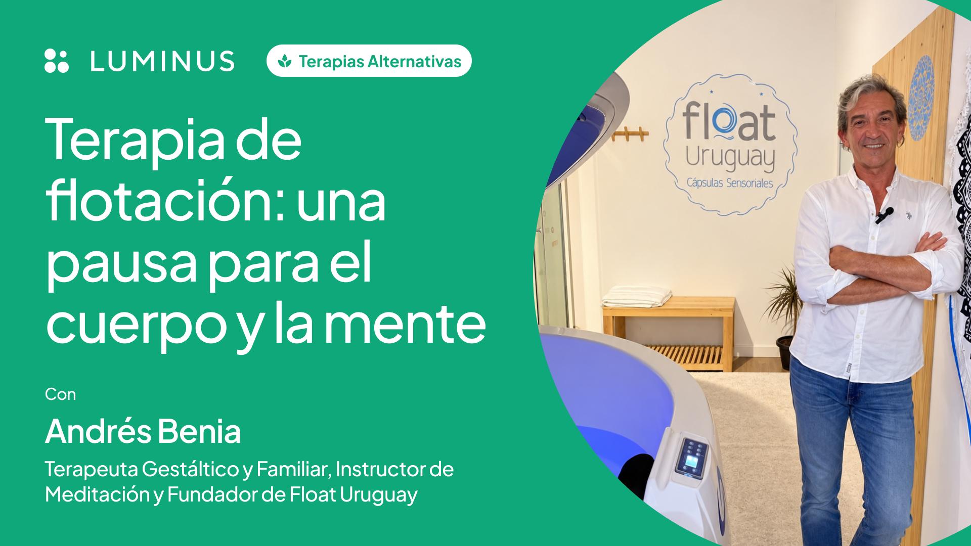 Terapia de flotación: una pausa para el cuerpo y la mente
